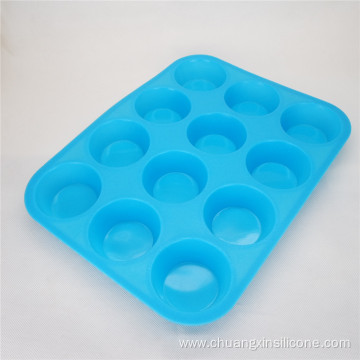 Silicone Bakeware - 12 Cup Muffin Pan